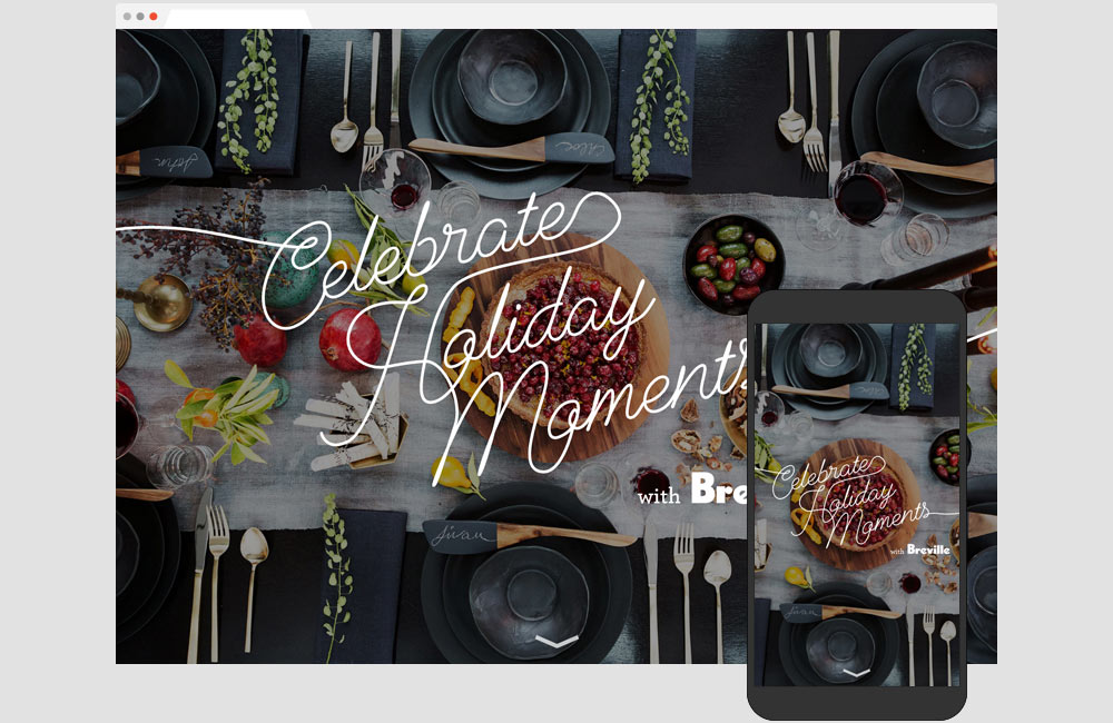 BREVILLE SOCIAL CAMPAIGN & GIFT GUIDE BREVILLE SOCIAL CAMPAIGN & GIFT GUIDE case study