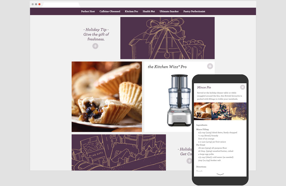 BREVILLE SOCIAL CAMPAIGN & GIFT GUIDE BREVILLE SOCIAL CAMPAIGN & GIFT GUIDE case study