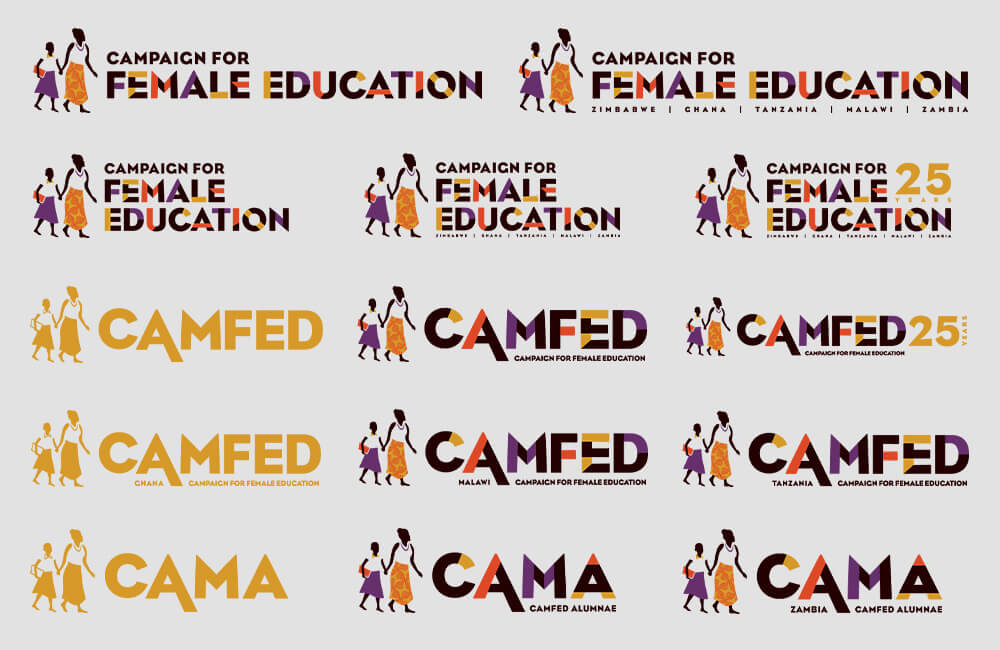 CAMPAIGN FOR FEMALE EDUCATION IDENTITY AUDIT & DESIGN CAMPAIGN FOR FEMALE EDUCATION IDENTITY AUDIT & DESIGN case study